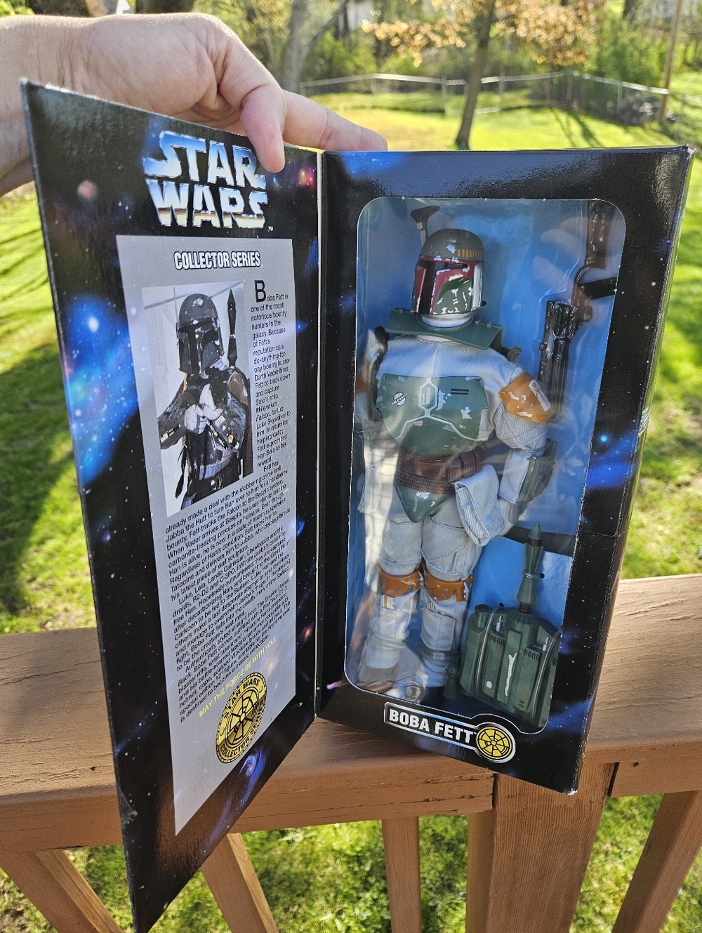 Vtg Star Wars Boba Fett Action Figure - New Sealed in Box NRFB